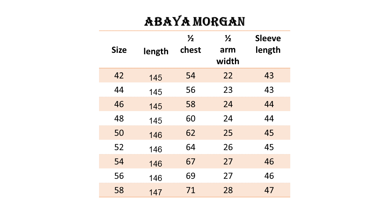 Abaya Morgan-PLus