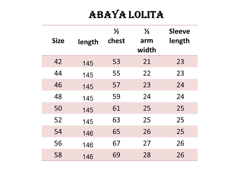 Abaya lolita Plus