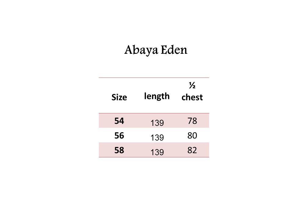 Abaya eden Plus